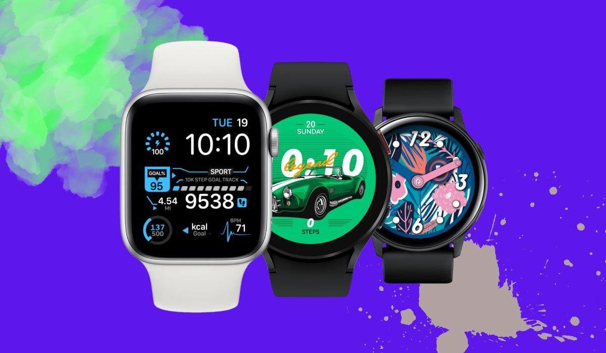 Face do Relógio no Smartwatch