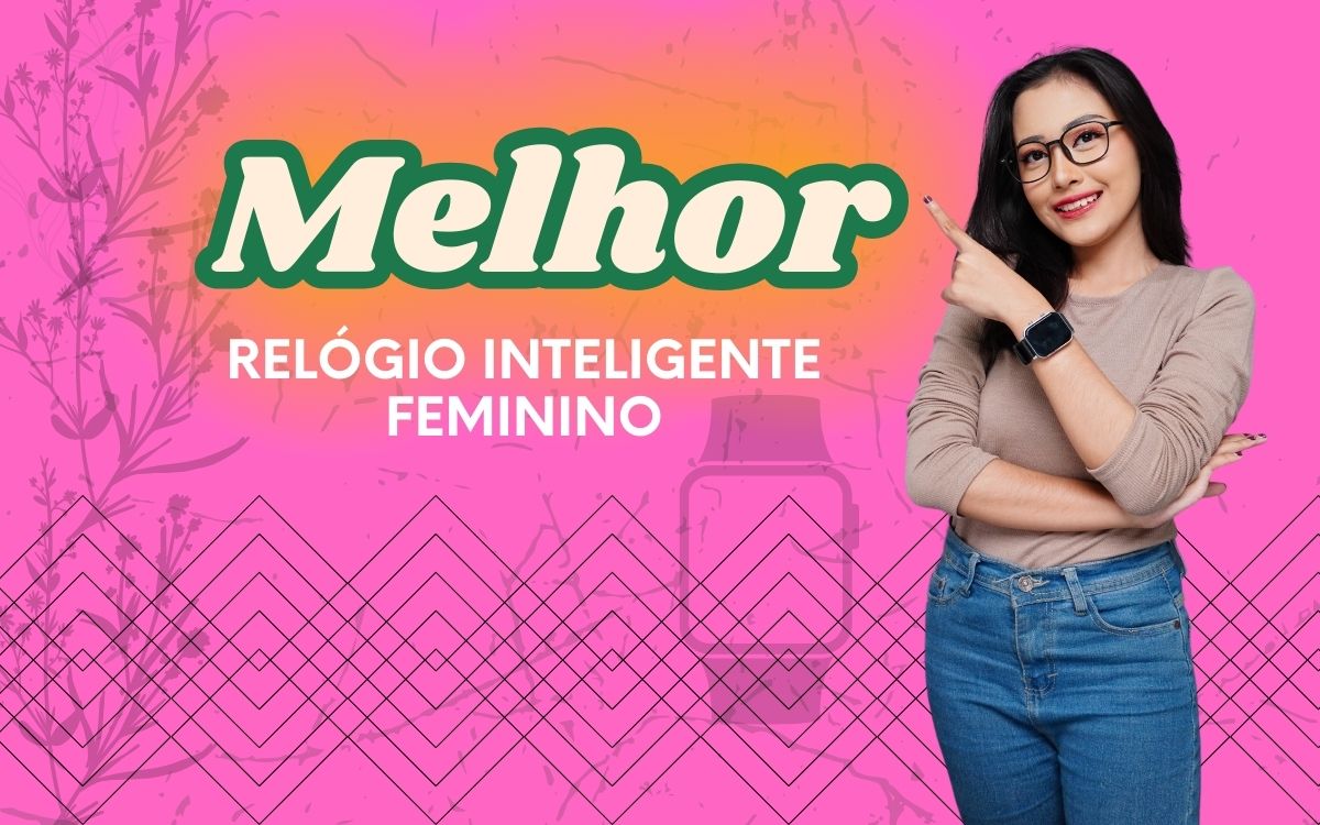 Relógio Inteligente Feminino