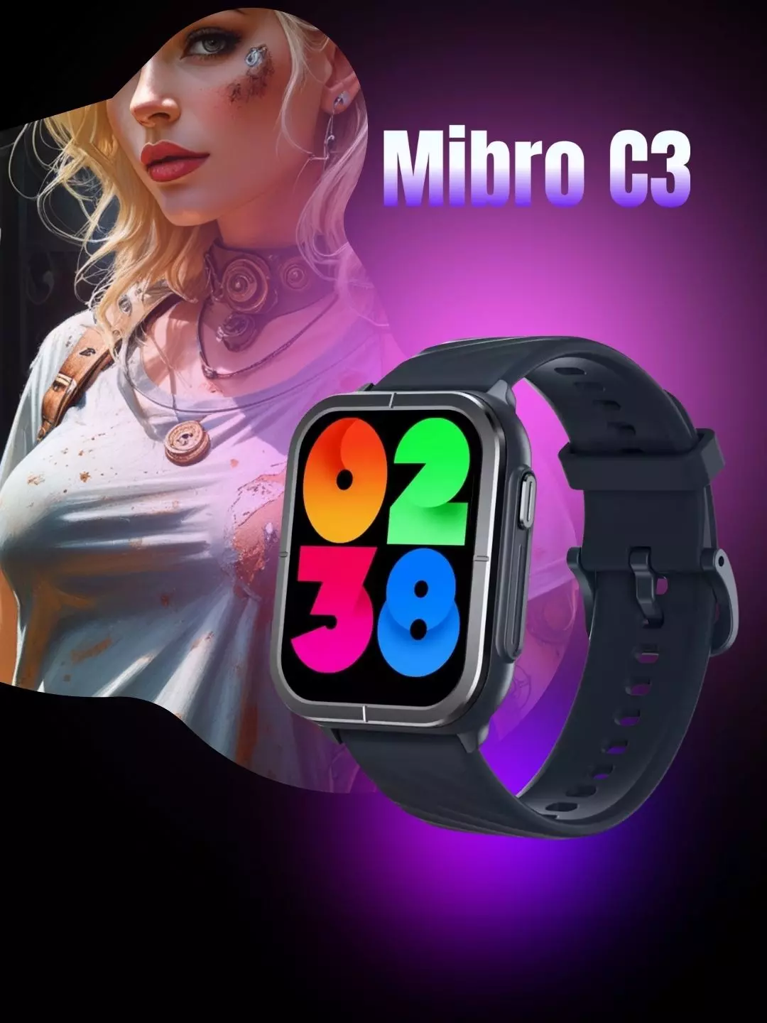 Smartwatch Mibro C3