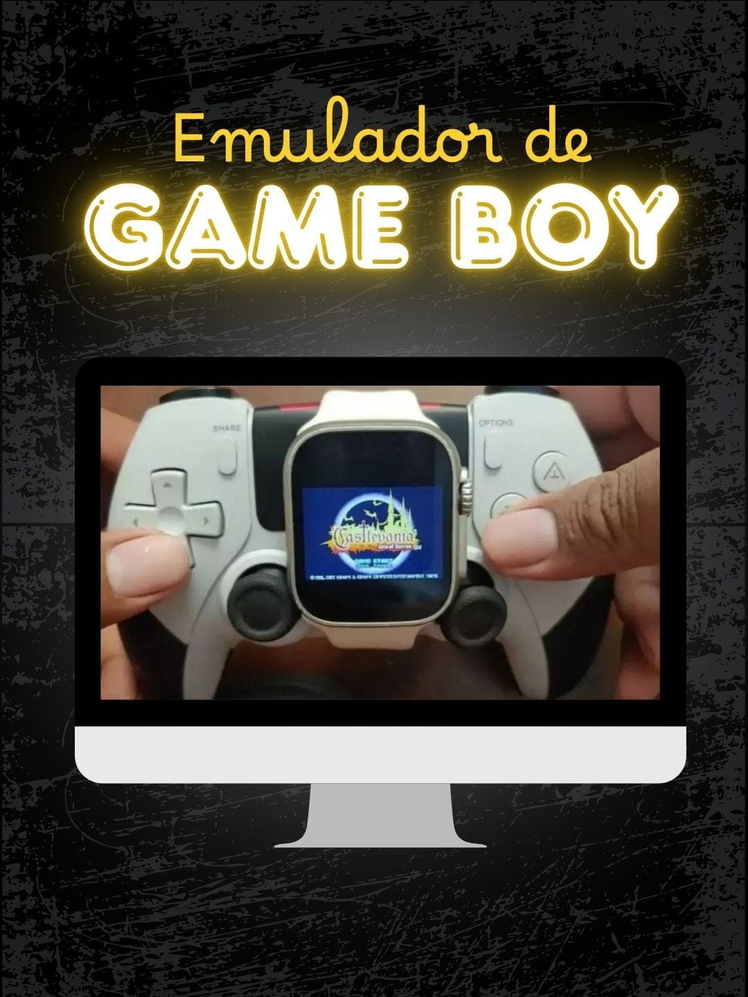 Smartwatch Android que Funciona como Emulador de Game Boy