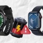 A bateria do Galaxy Watch 6 dura mais que a do Apple Watch Series 9