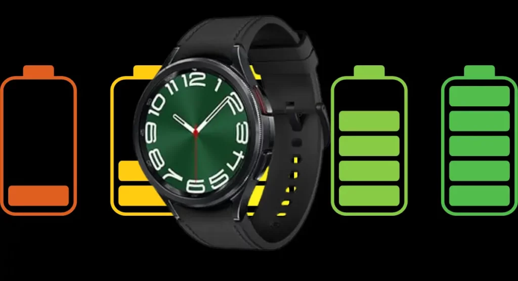 A bateria do Galaxy Watch 6 dura mais que a do Apple Watch Series 9