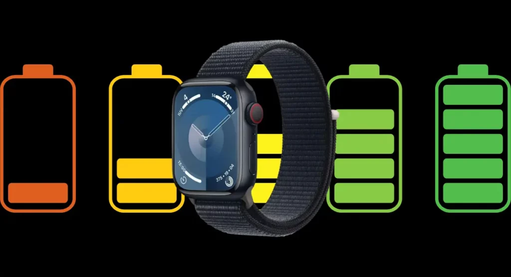 A bateria do Galaxy Watch 6 dura mais que a do Apple Watch Series 9
