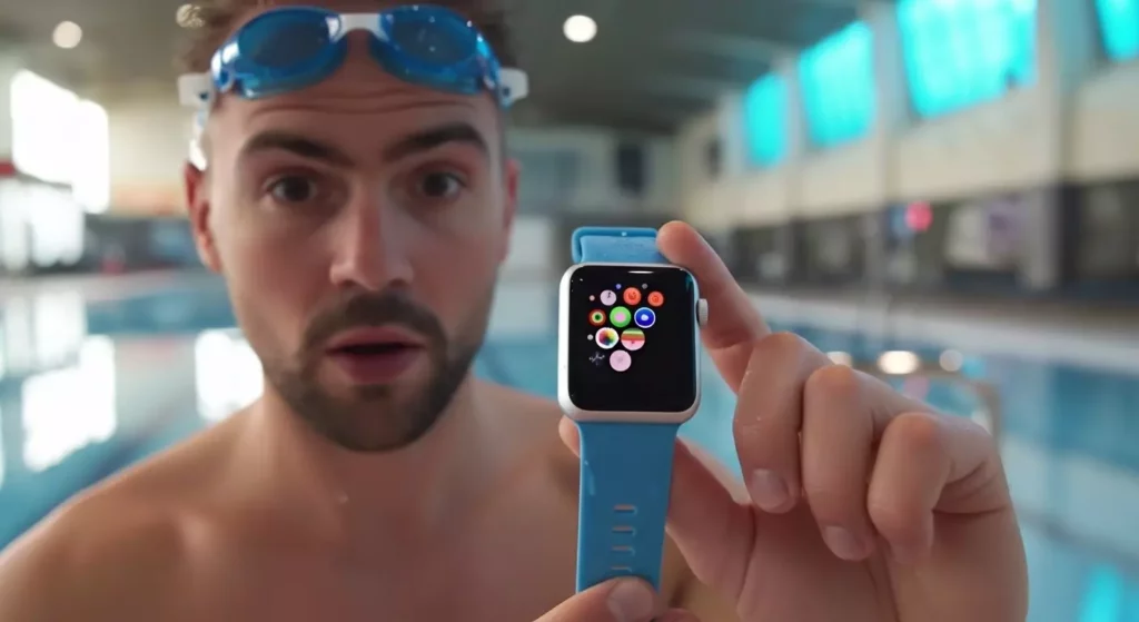 é seguro nadar no mar com um smartwatch com certificação 5 ATM