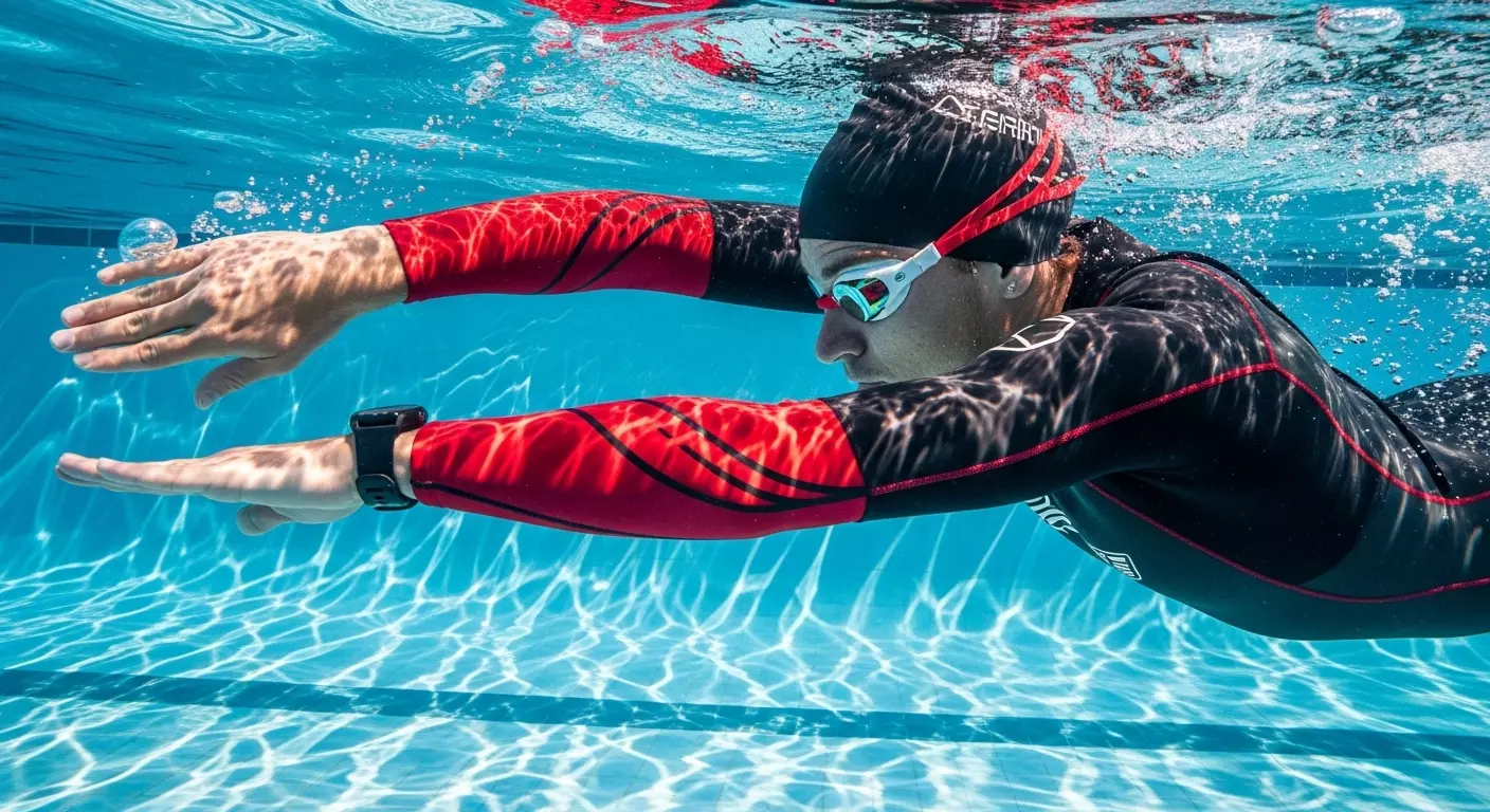 Posso nadar com um relógio 5 ATM na piscina ou no mar