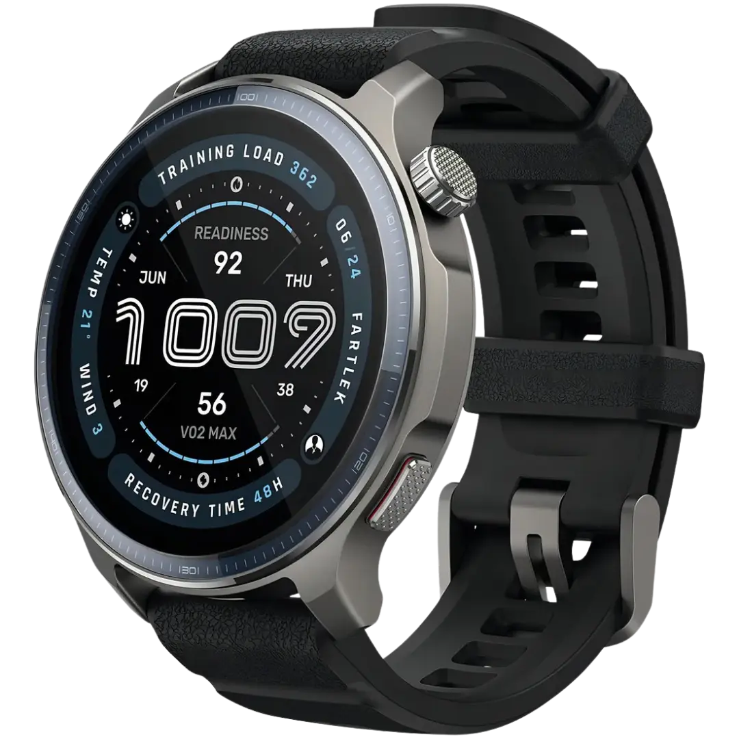 Amazfit Balance 2 — smartwatch com tela AMOLED de safira, GPS de banda dupla e até 21 dias de bateria