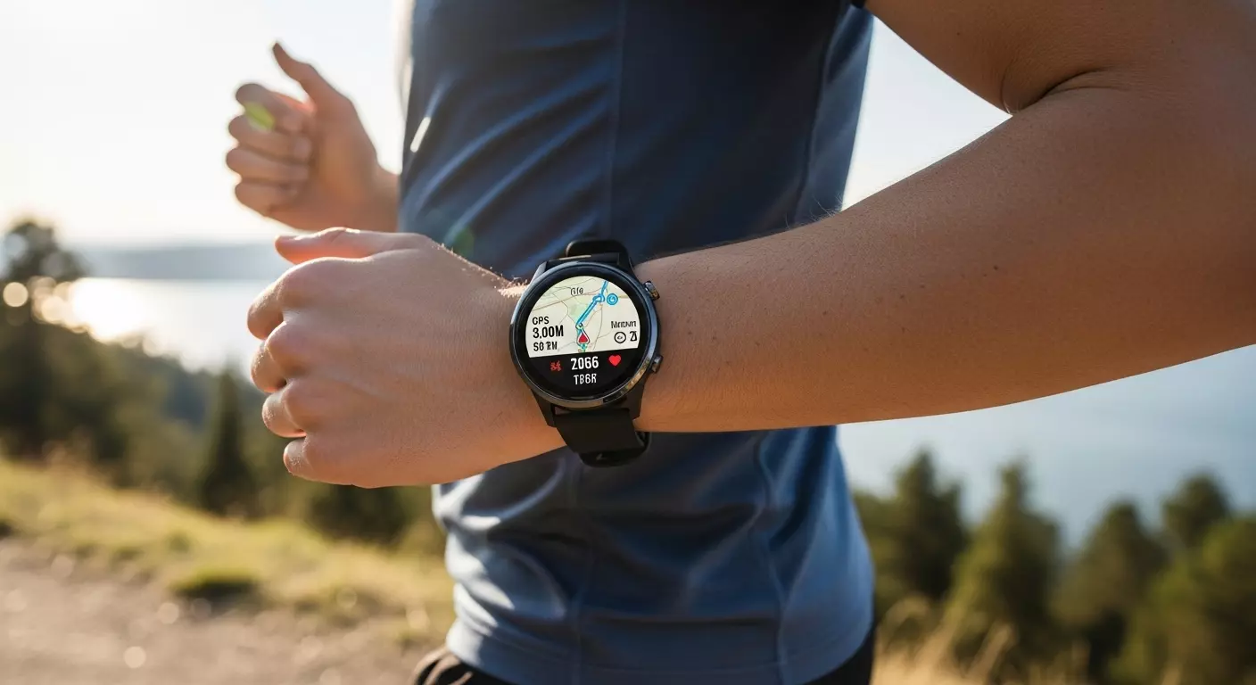 Smartwatch com GPS para Running