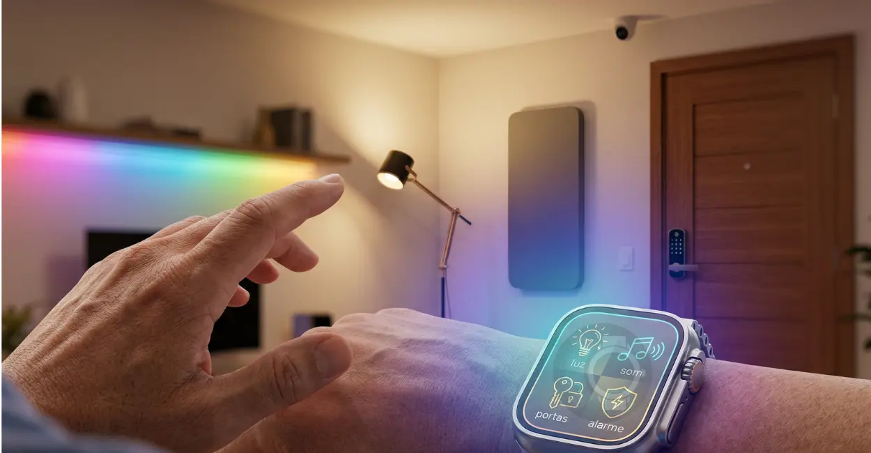 Como integrar smartwatch com casa inteligente