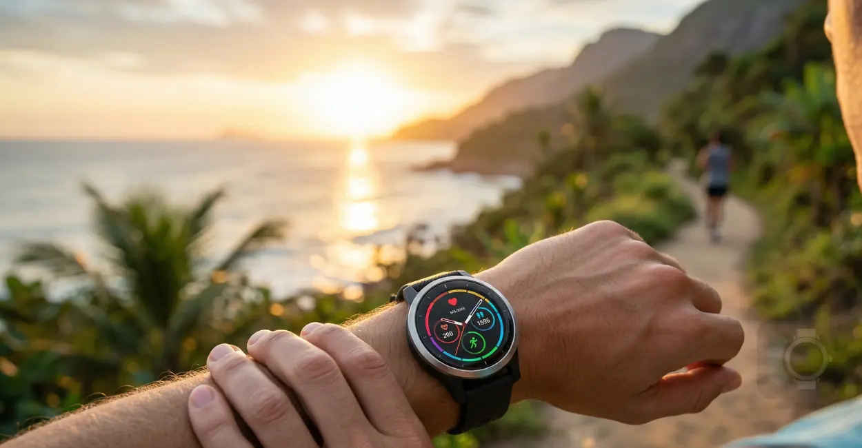 Relógio Garmin Vívoactive 6 com Monitor Cardíaco