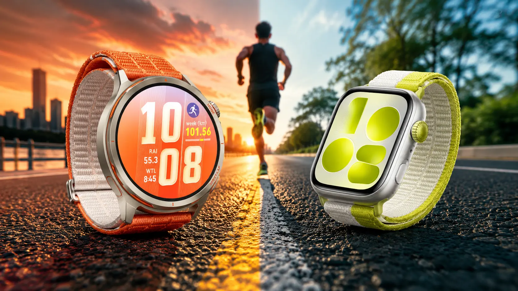 Huawei Watch FIT 5 e Huawei Watch GT Runner 2