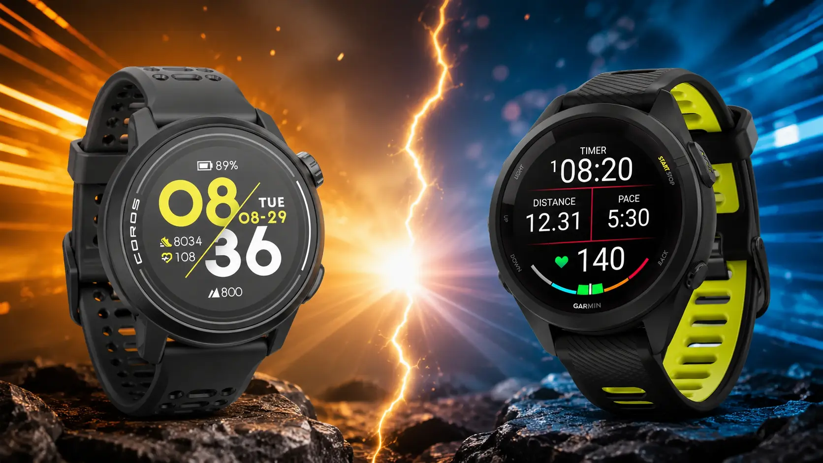 Garmin Forerunner 265 ou Coros Pace 3 qual vale seu dinheiro em 2026