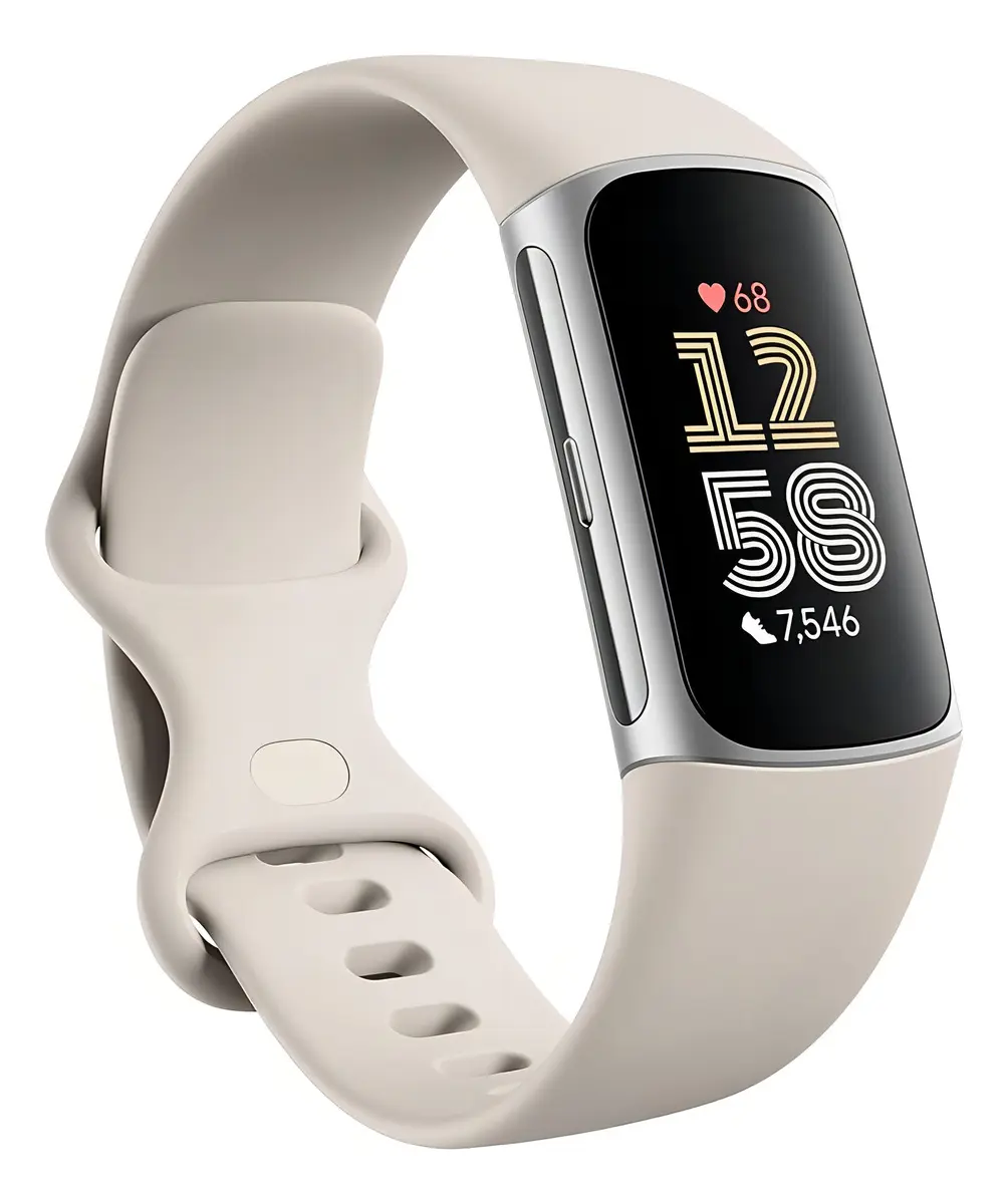 Fitbit Charge 6 — pulseira inteligente compacta com monitoramento cardíaco, GPS integrado e app de saúde simplificado