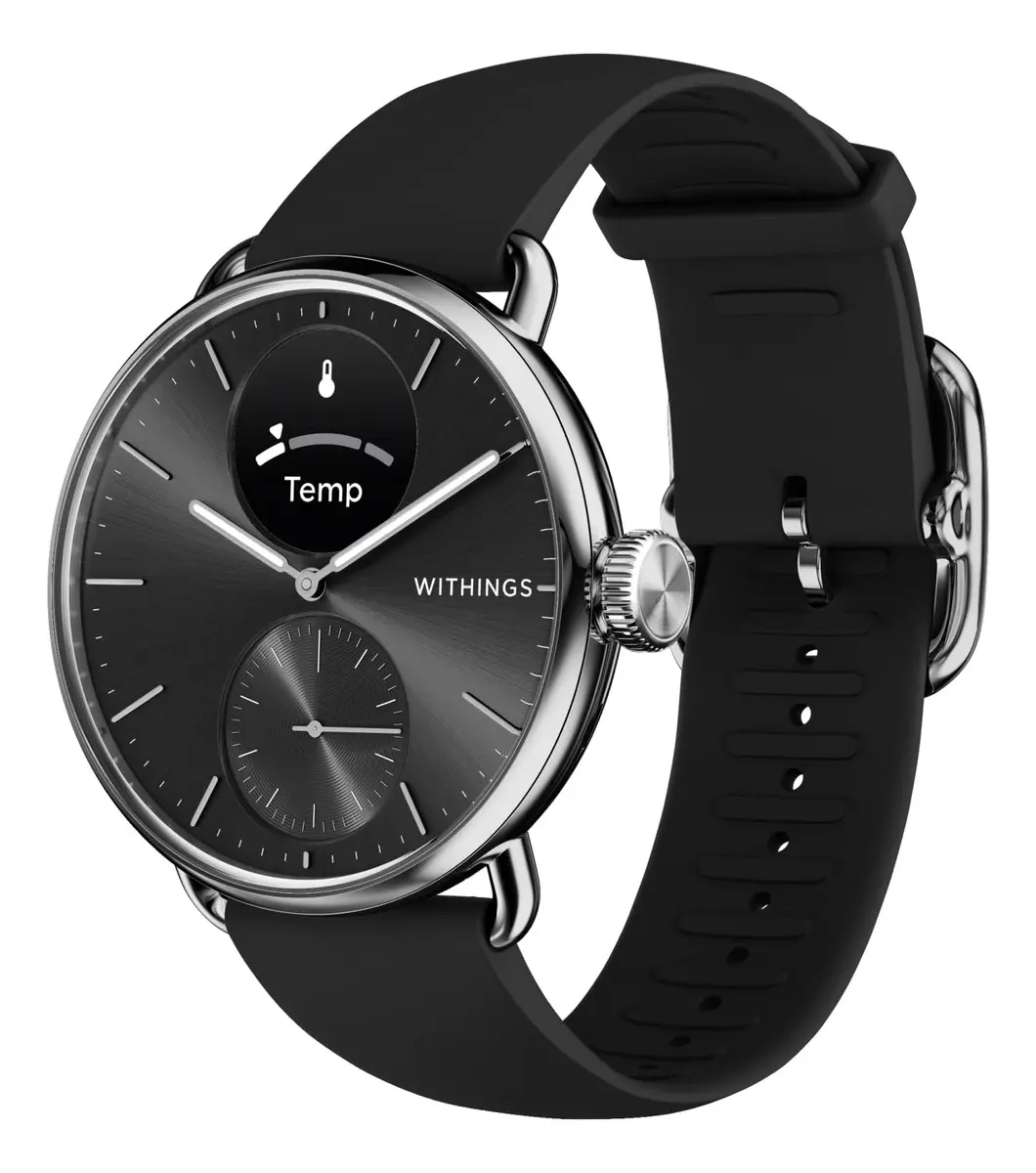 Withings ScanWatch 2 — relógio híbrido com ECG, oximetria e aparência de relógio analógico tradicional