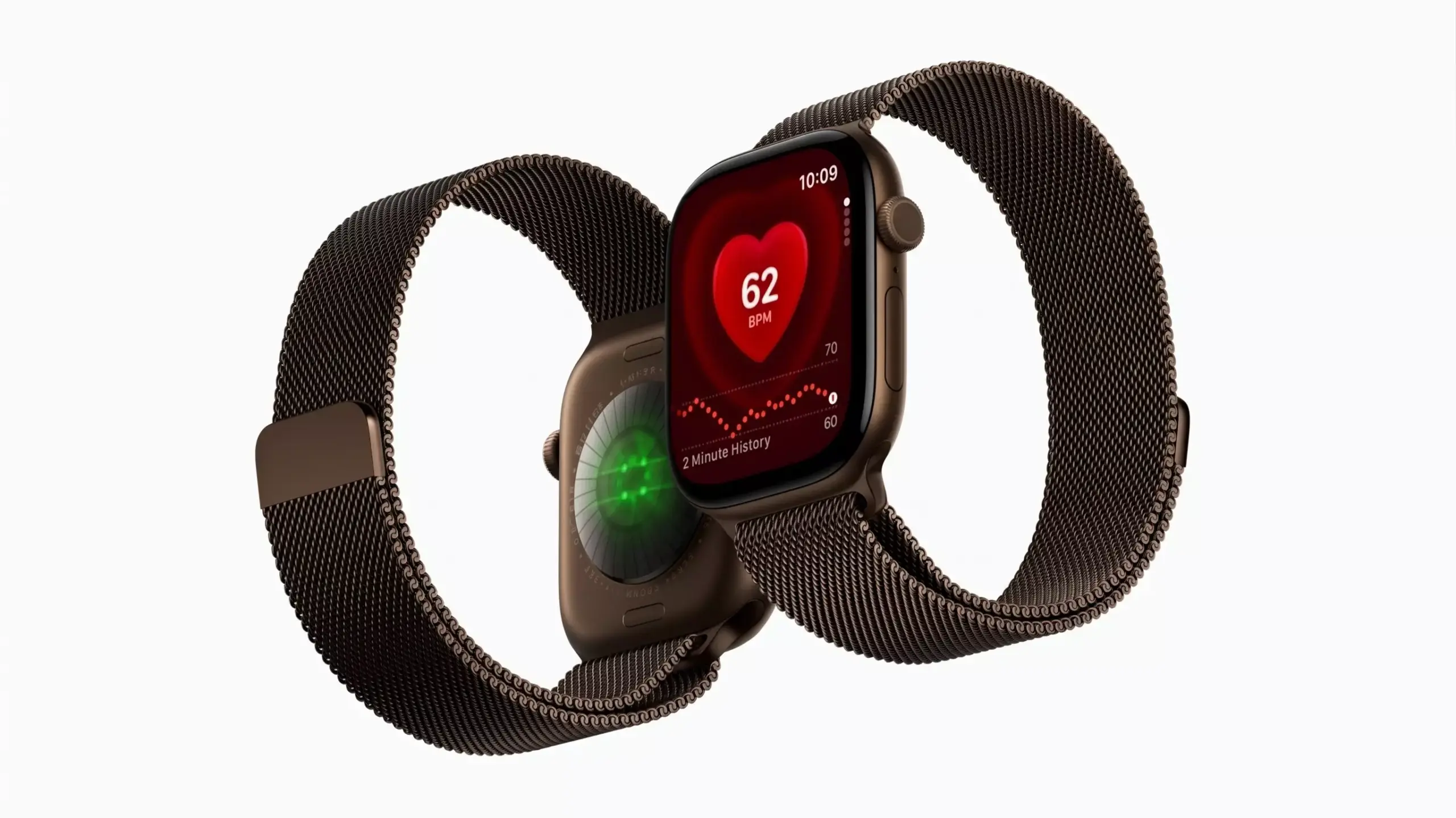Apple Watch Series 12 mostrando rastreamento do sono e a pontuação Readiness